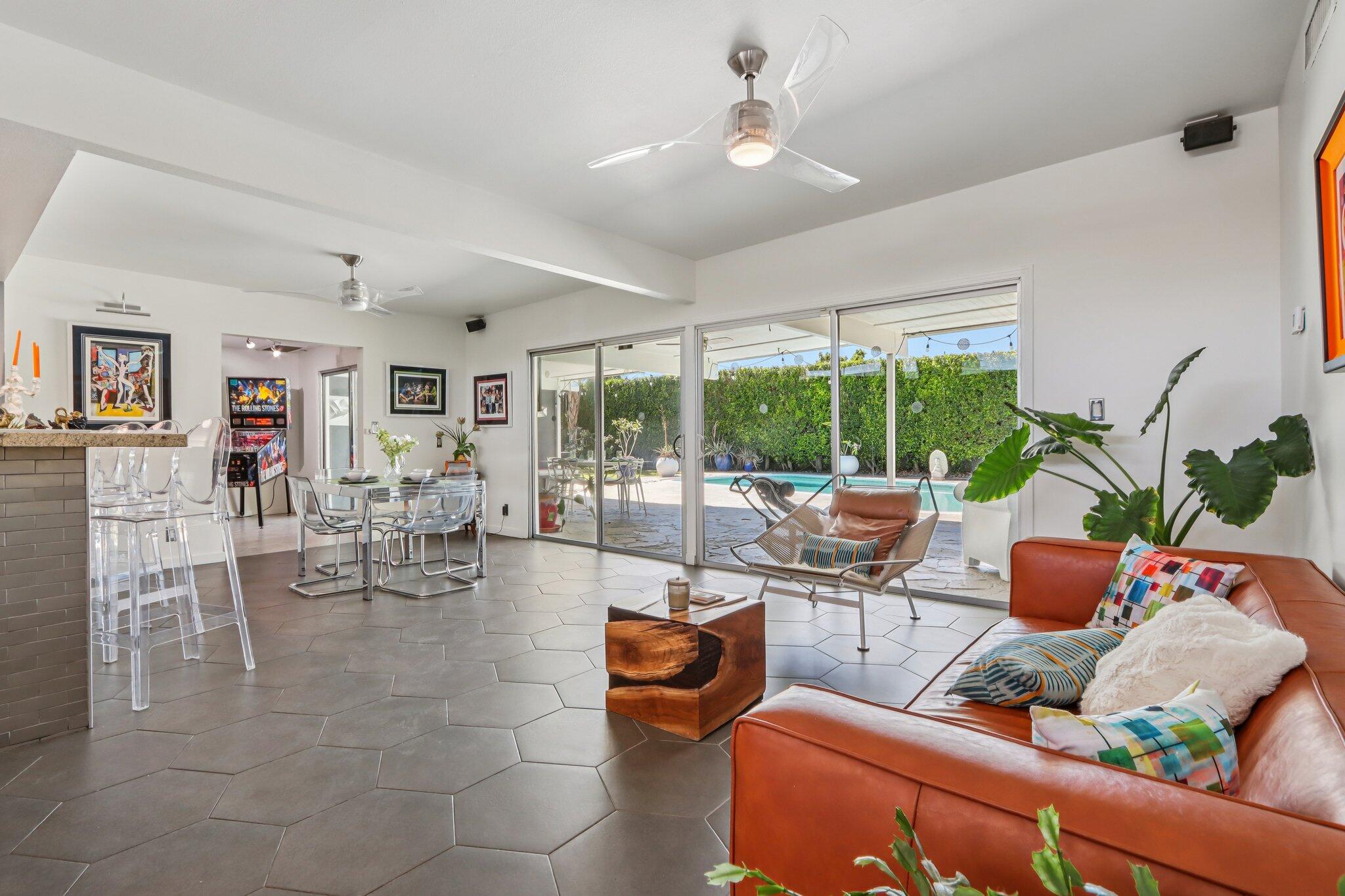 1815 West Nicola Road Palm Springs, CA 92262 - Photo 6 of 30 a living room with furniture and a large window