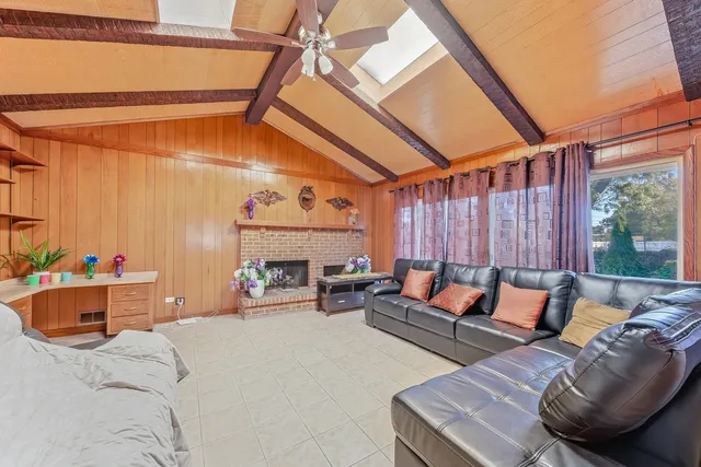 a outdoor space with patio couch and furniture