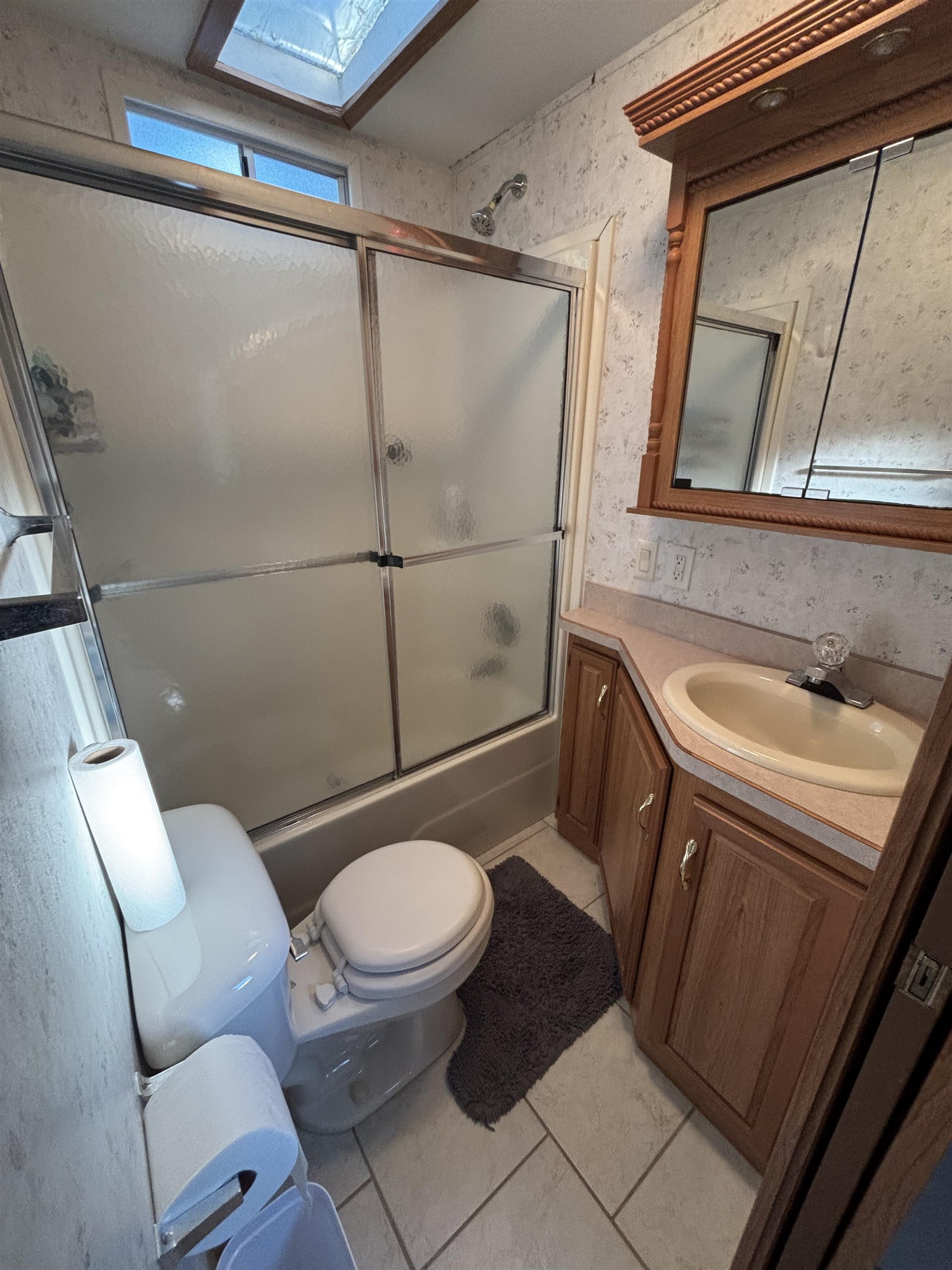 60 Corsons Tavern Road Ocean View, NJ 08230 - Photo 17 of 17 a bathroom with a sink toilet and shower
