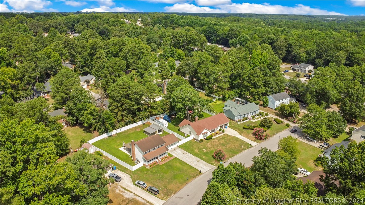 5809 Waldwick Road Fayetteville, NC 28311 - Photo 30 of 33 an aerial view of residential house with outdoor space