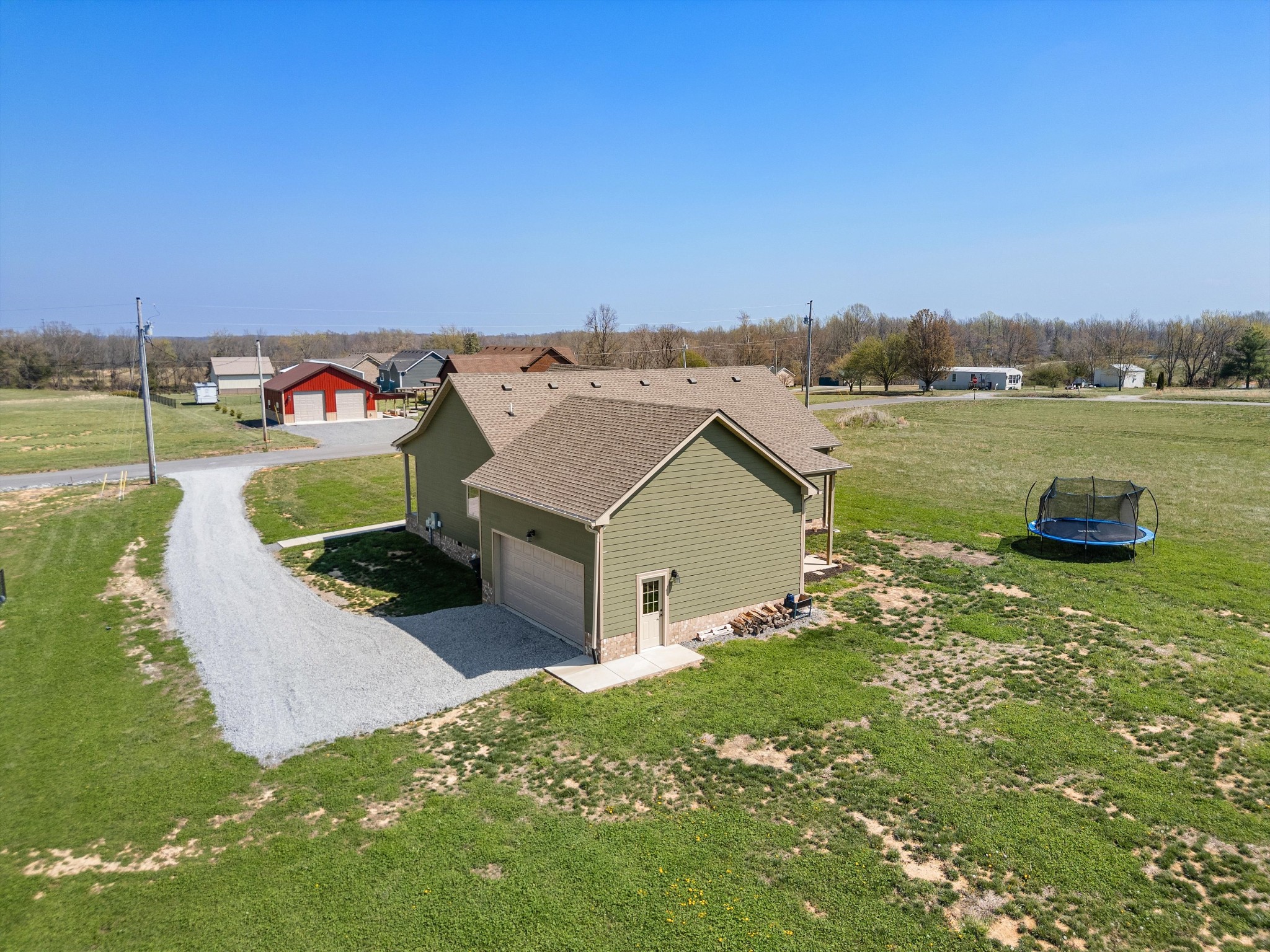 57 Cheney Lane Lafayette, TN 37083 - Photo 32 of 35 a view of a house with a yard