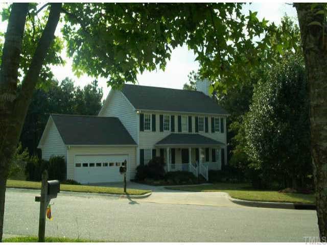 3433 Ribcowski Court Raleigh, NC 27616 - Photo 1 of 1 a front view of a house with a garden