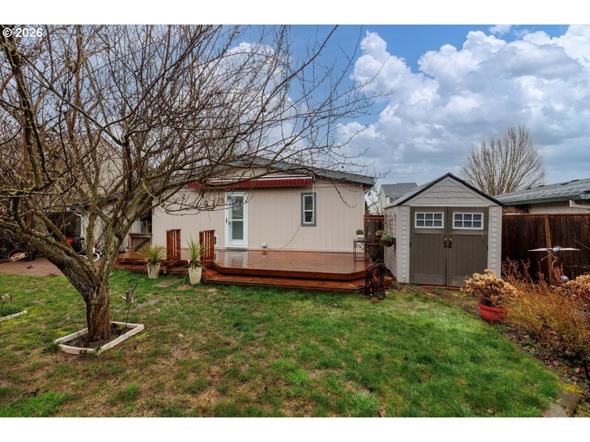 2329 North Gray Street Cornelius, OR 97113 - Photo 24 of 27 a view of a backyard with a house