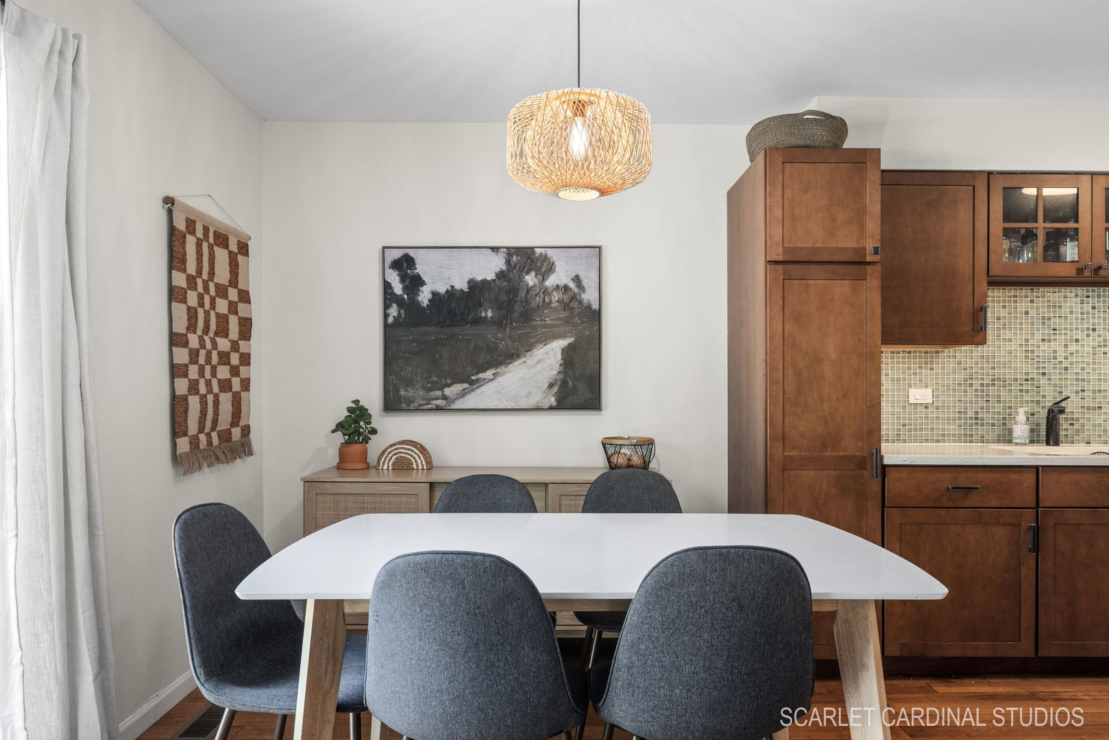 1215 Windsor Drive Wheaton, IL 60189 - Photo 8 of 32 a view of a dining room with furniture and wooden floor