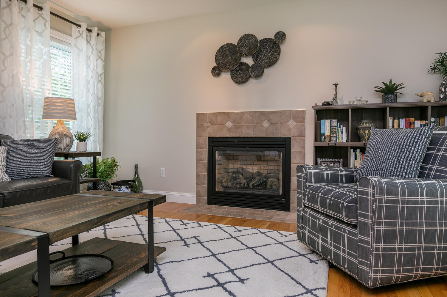 61 Boulder Ridge. Hollis Center, ME 04042 - Photo 15 of 39 Living with Gas Fireplace