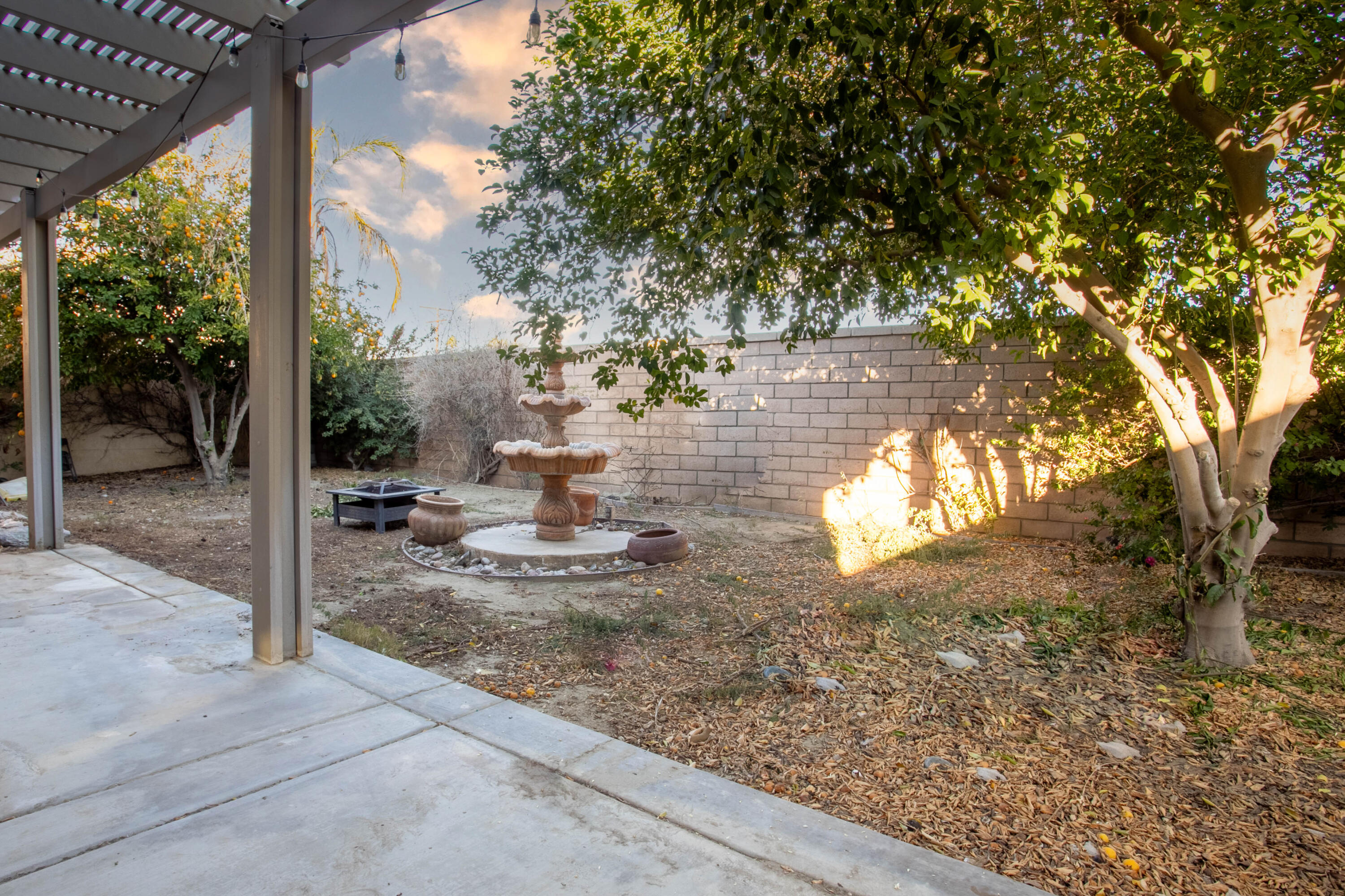 49870 Lewis Road Indio, CA 92201 - Photo 40 of 47 a view of yard from balcony