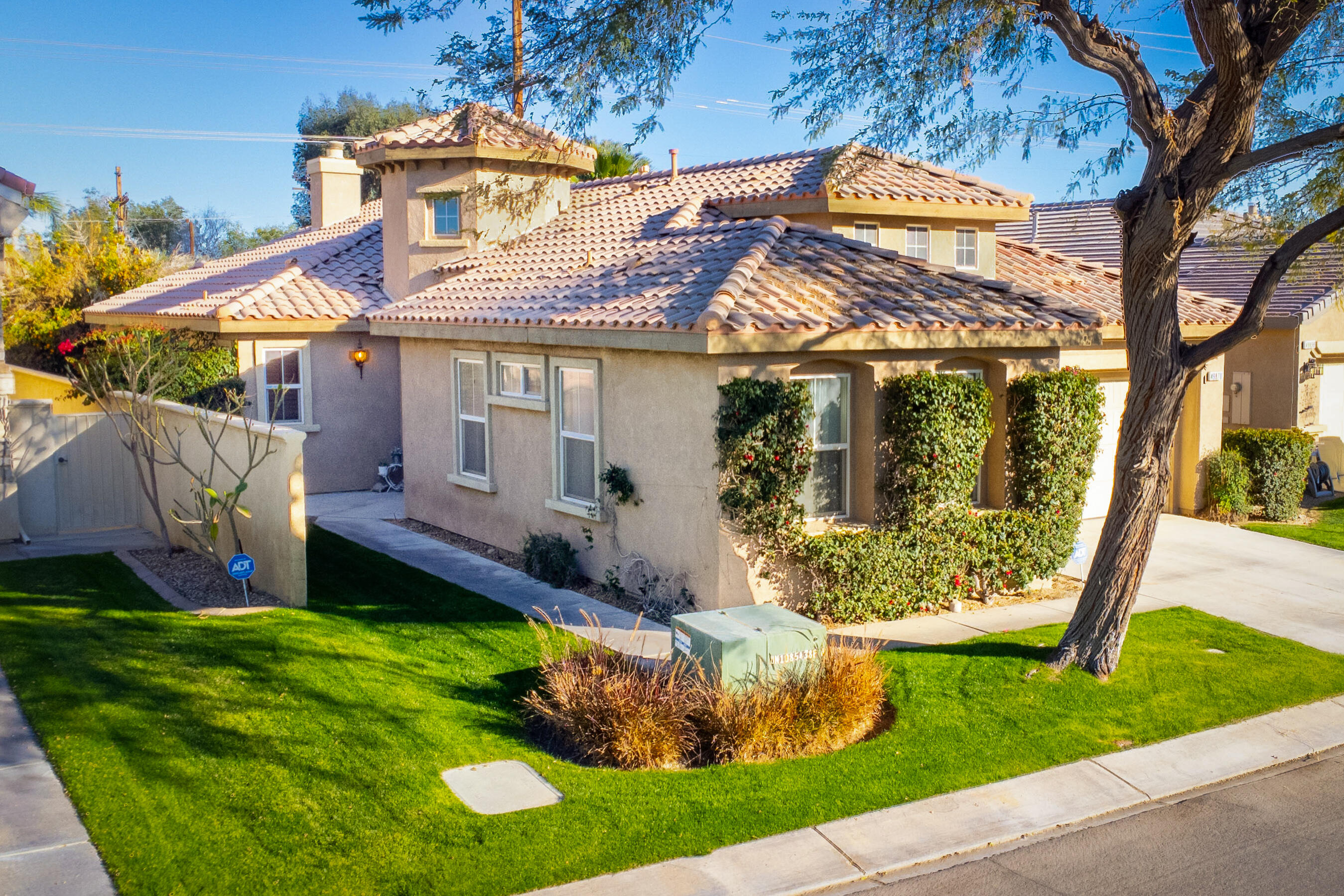 49870 Lewis Road Indio, CA 92201 - Photo 4 of 47 a view of a house with a yard