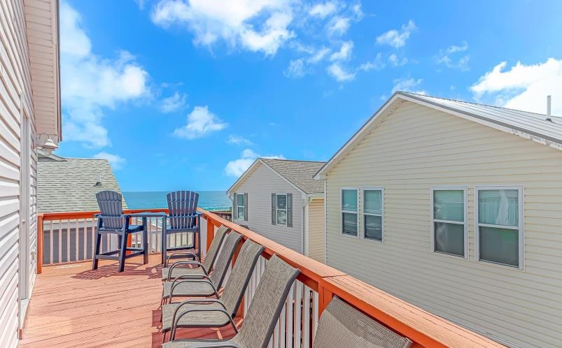 1171 Neptune Road Myrtle Beach, SC 29577 - Photo 29 of 29 Wooden terrace with a water view