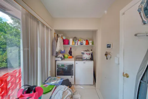 a room with storage and utility