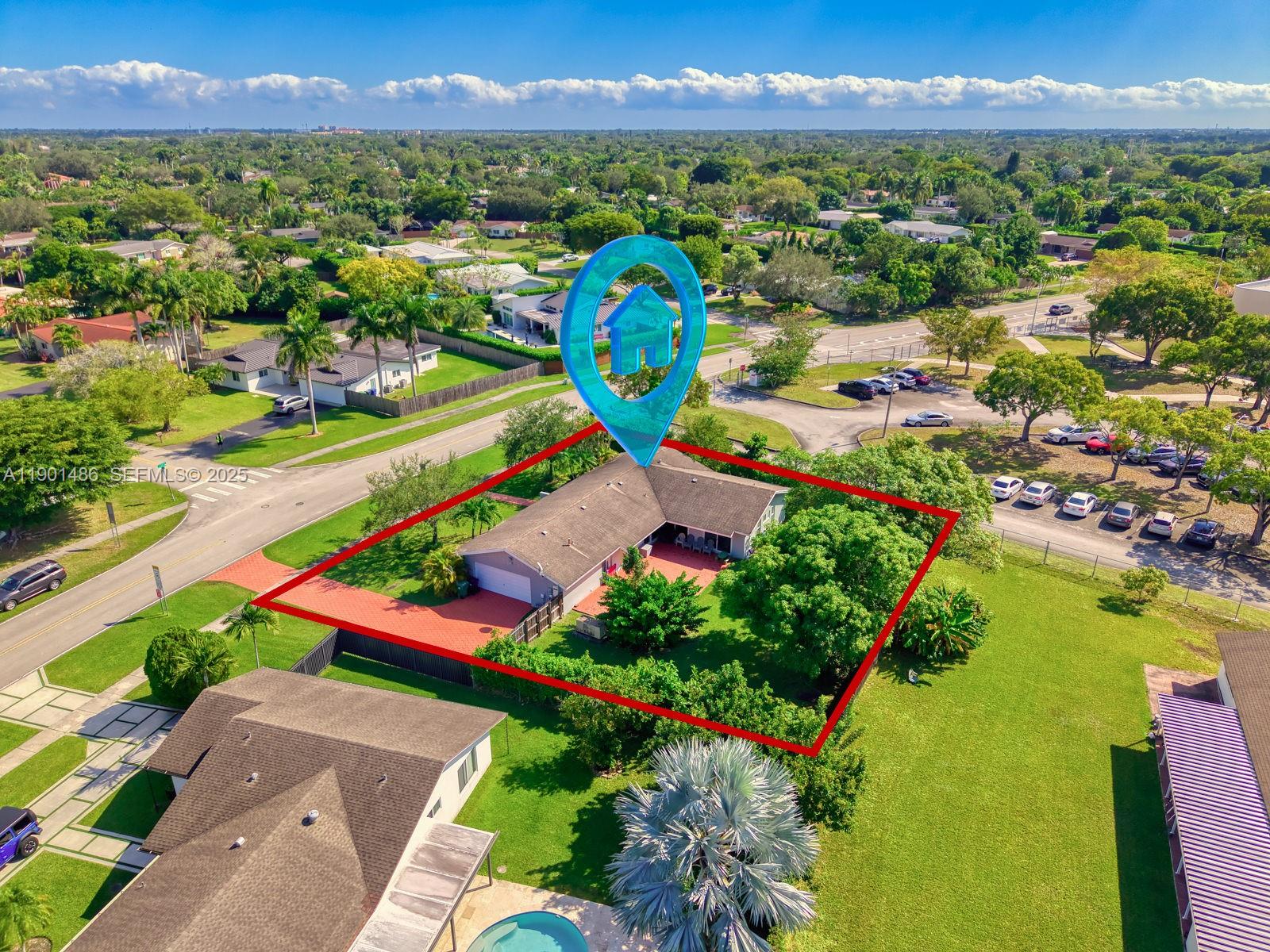 10860 Southwest 124th Road Miami, FL 33176 - Photo 36 of 47 an aerial view of a city