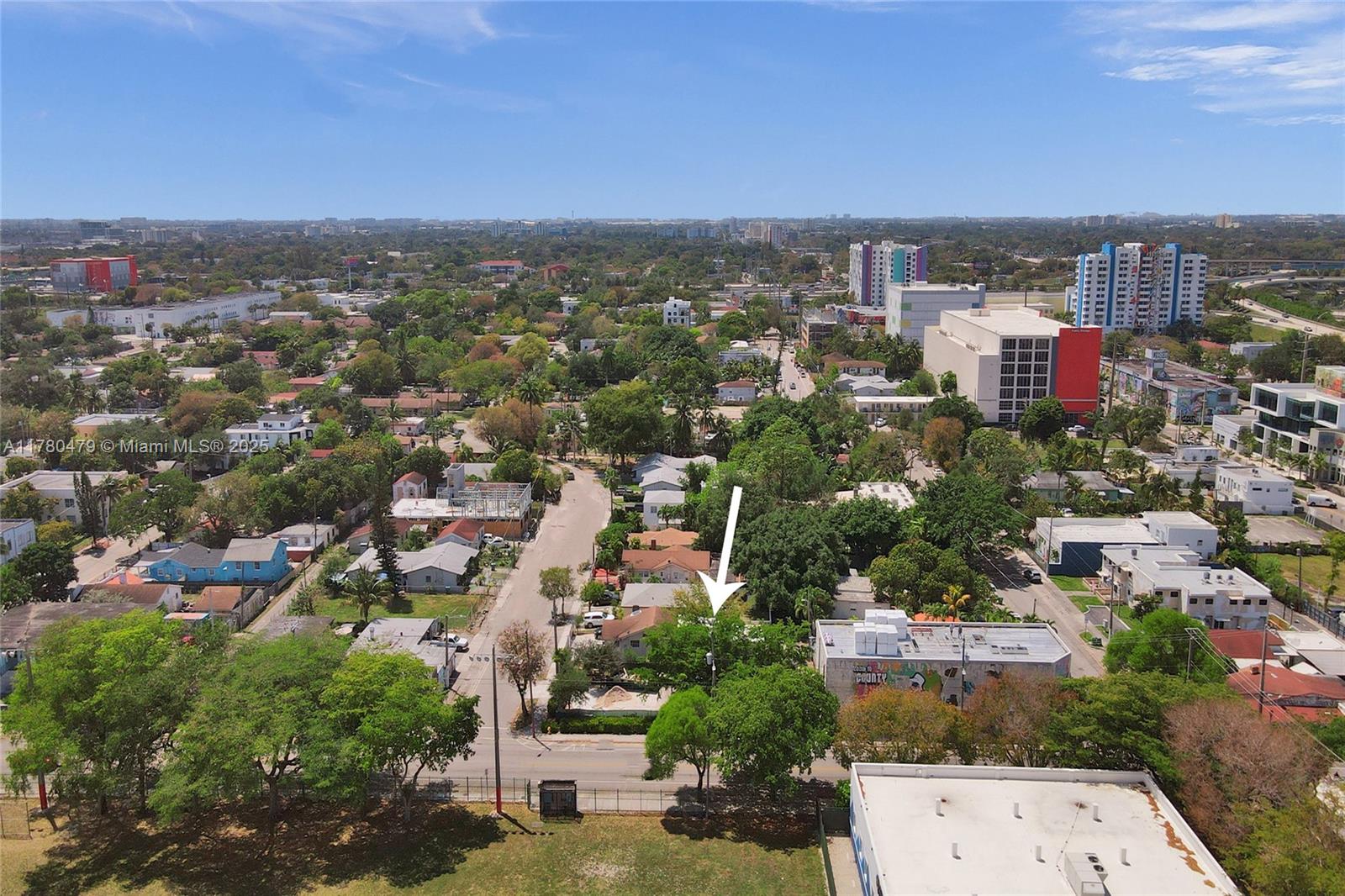 213 Northwest 34th Terrace Miami, FL 33127 - Photo 13 of 18 an aerial view of multiple house
