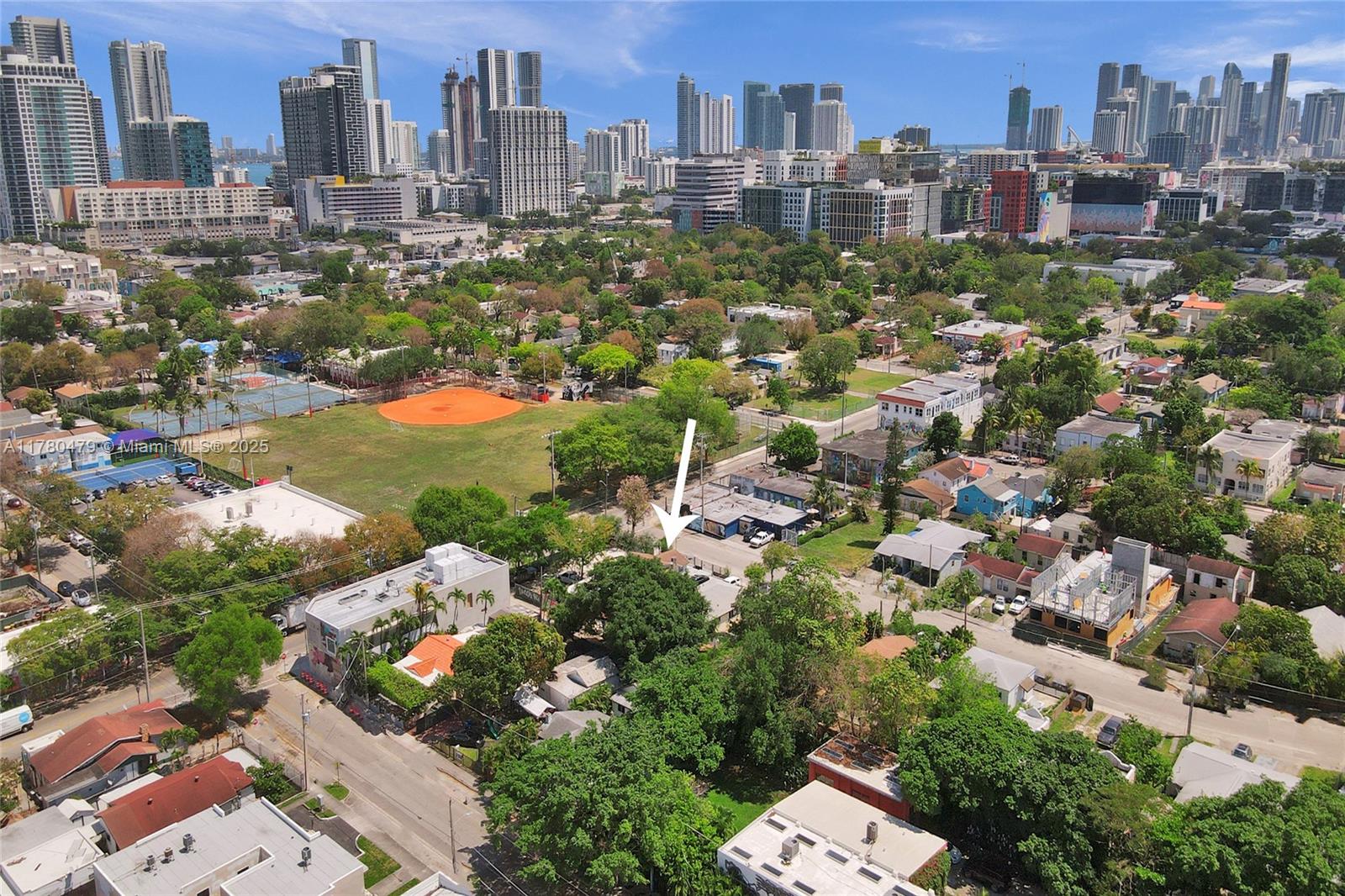 213 Northwest 34th Terrace Miami, FL 33127 - Photo 10 of 18 a city view with tall buildings