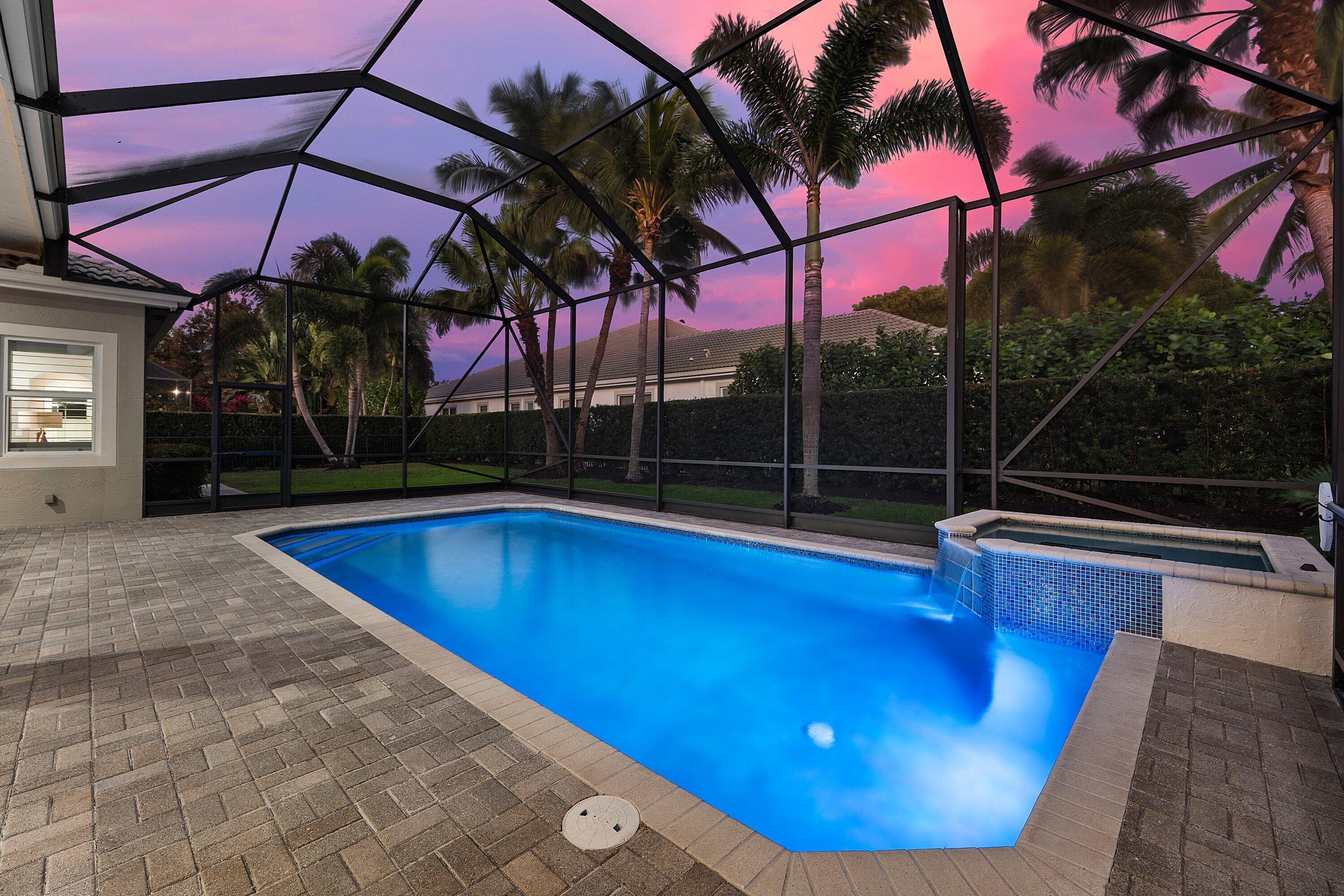 138 Mystic Lane Jupiter, FL 33458 - Photo 49 of 56 SCREENED POOL / HOT TUB