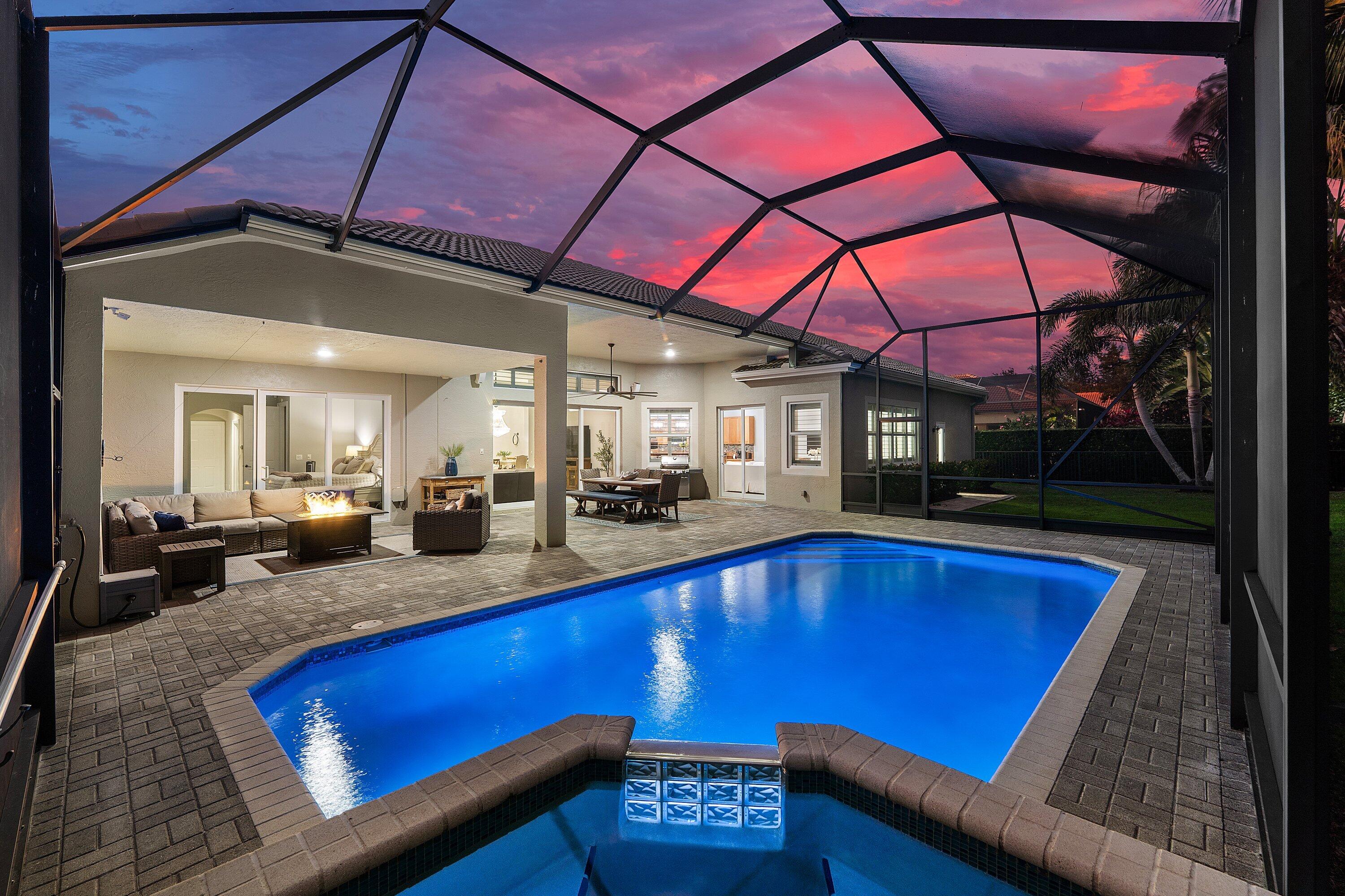 138 Mystic Lane Jupiter, FL 33458 - Photo 51 of 56 HOT TUB / POOL / LANAI