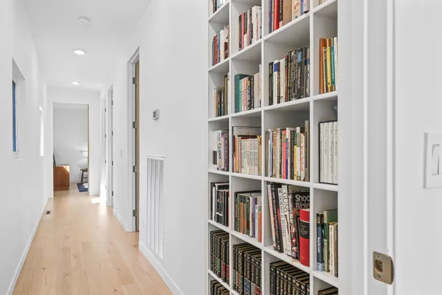 a view of a house with a garden