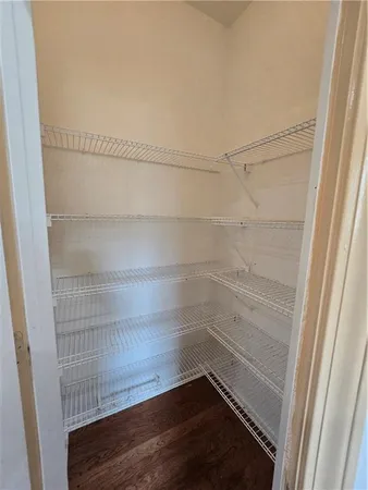 a view of walk in closet