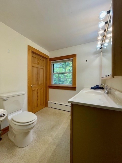 42 New Salem Road Petersham, MA 01366 - Photo 31 of 42 a bathroom with a sink a toilet and shower