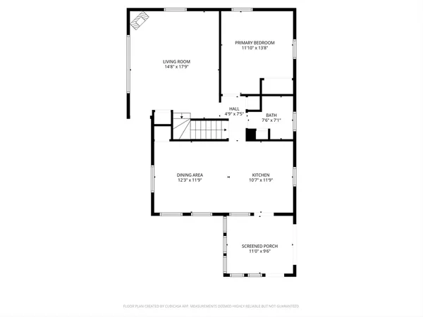 a picture of a floor plan