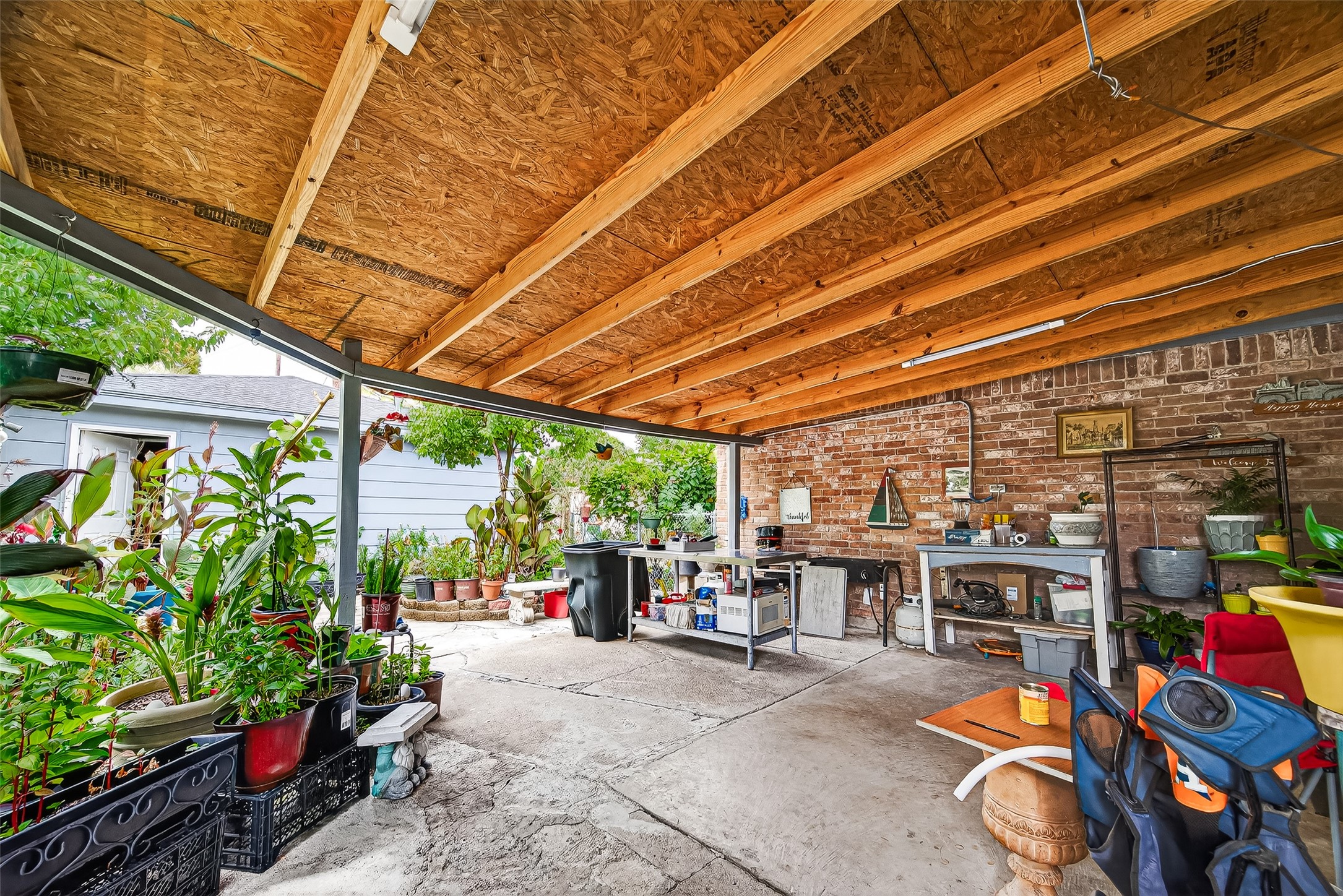 8222 La Roche Lane Houston, TX 77036 - Photo 26 of 32 a view of yard with patio