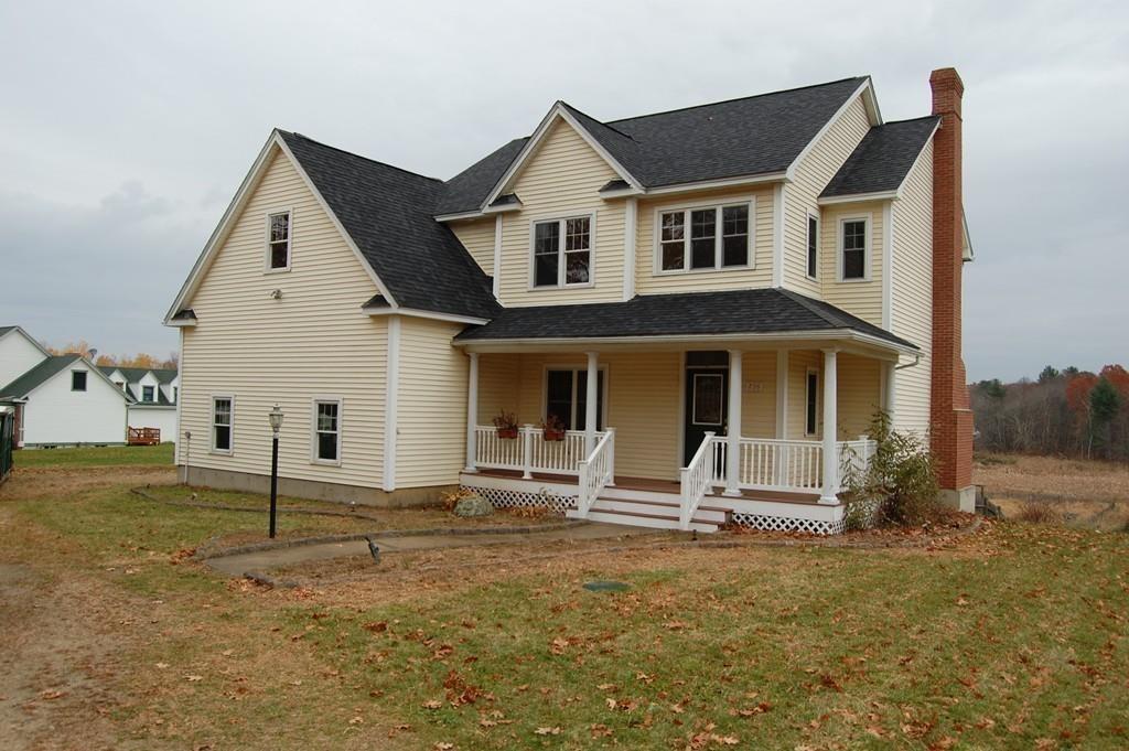 236 Hardwick Road New Braintree, MA 01531 - Photo 26 of 28 a front view of a house with garden
