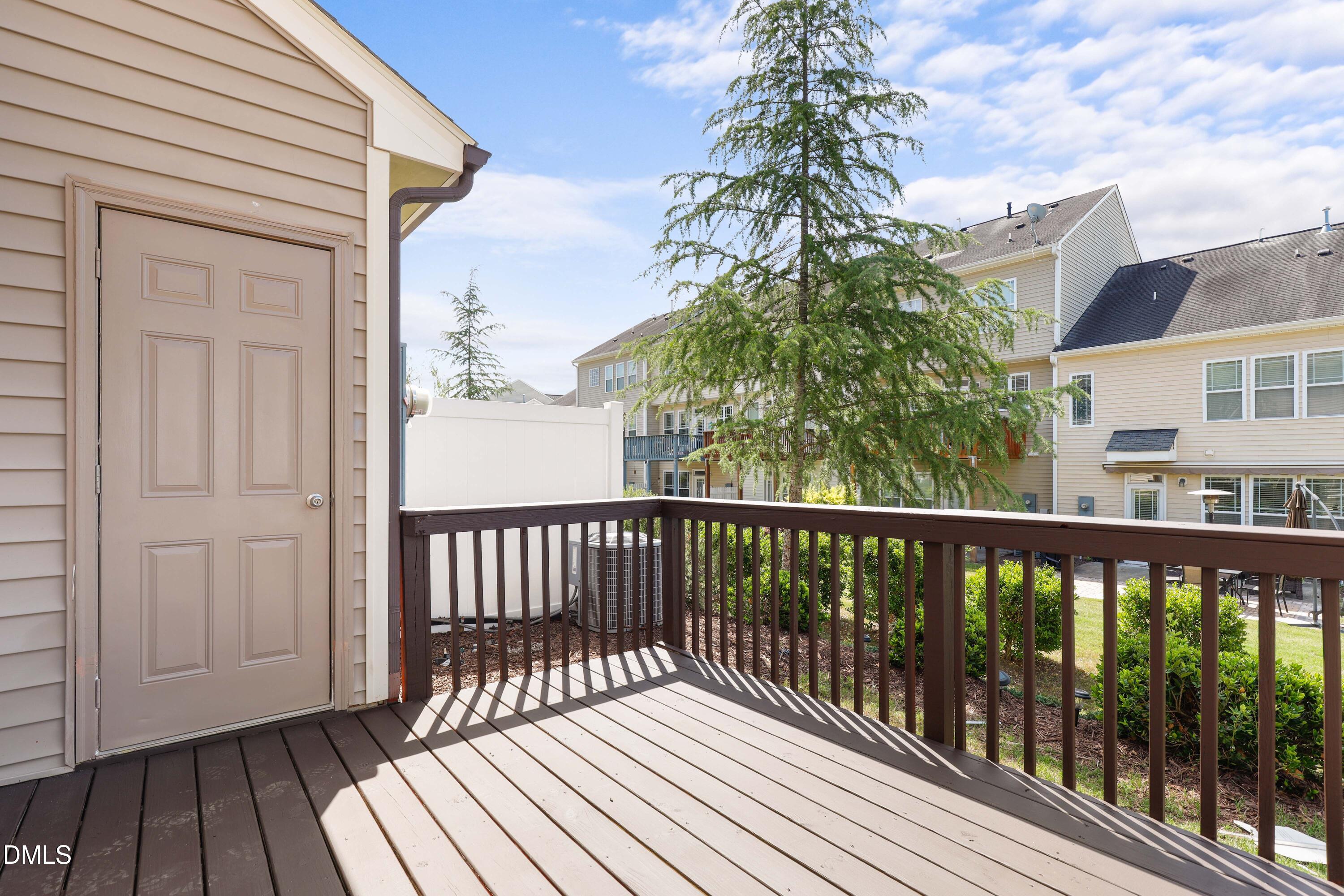 4400 Hillsgrove Road Wake Forest, NC 27587 - Photo 34 of 49 a view of a balcony with wooden floor