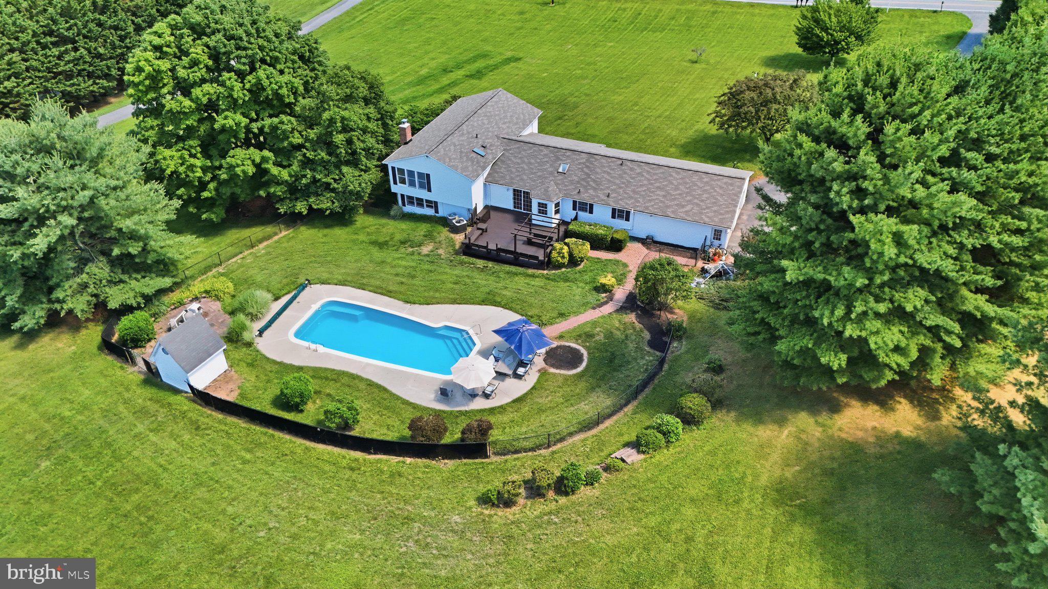3814 Boteler Road Mount Airy, MD 21771 - Photo 57 of 61 Aerial Back