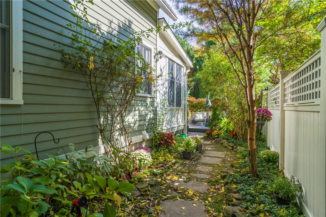 49 Vick Park B Rochester, NY 14607 - Photo 45 of 45 Walkway from Front Gate to Backyard.