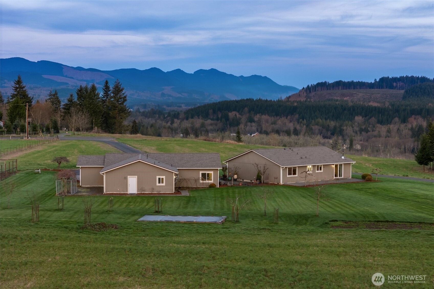 198 Short Road Onalaska, WA 98570 - Photo 2 of 40 a view of a house with a big yard