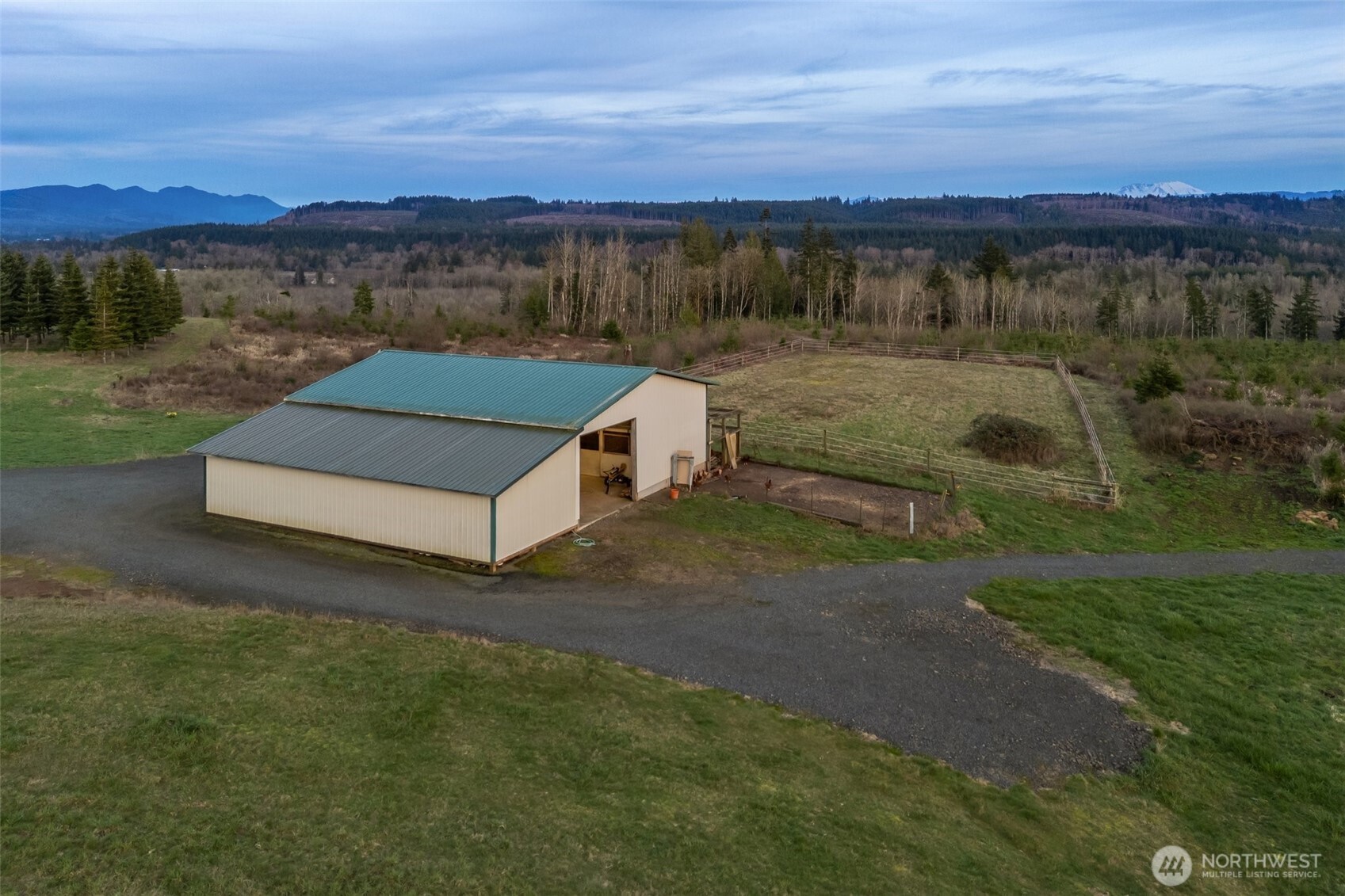 198 Short Road Onalaska, WA 98570 - Photo 33 of 40 a view of a terrace with a garden