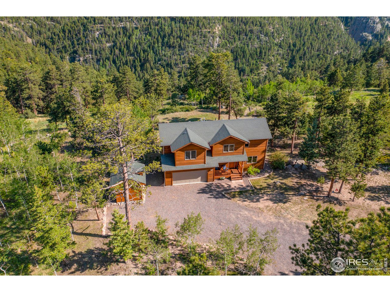 3612 Ridge Road Nederland, CO 80466 - Photo 3 of 40 Level parking with extra room for all your vehicles