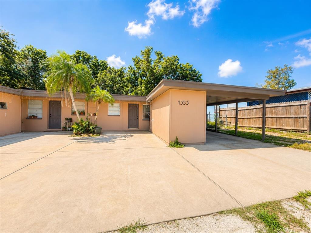 1353 Lakeview Road Clearwater, FL 33756 - Photo 2 of 15 a house view with a outdoor space