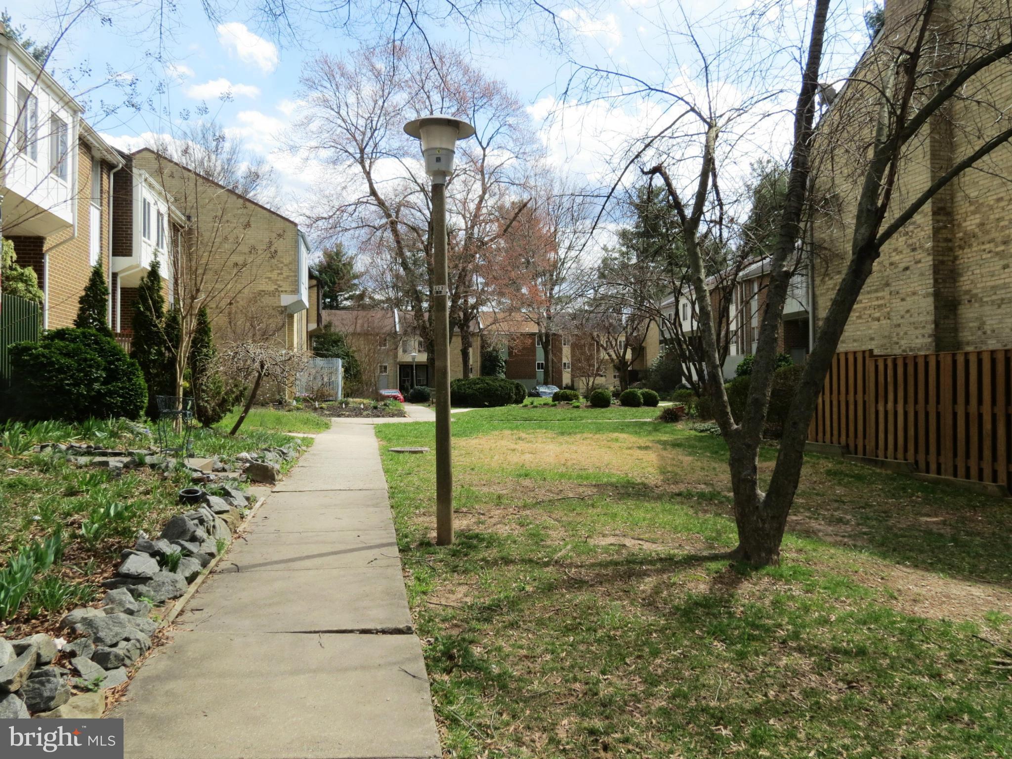 11027 Saffold Way Reston, VA 20190 - Photo 8 of 10 a view of a garden with a tree
