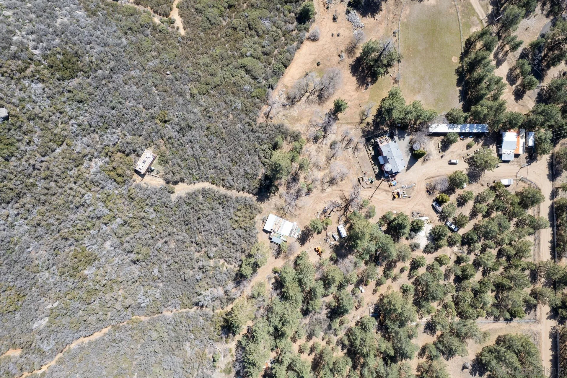 8203 Morris Ranch Road Pine Valley, CA 91962 - Photo 26 of 42 a view of a dry yard