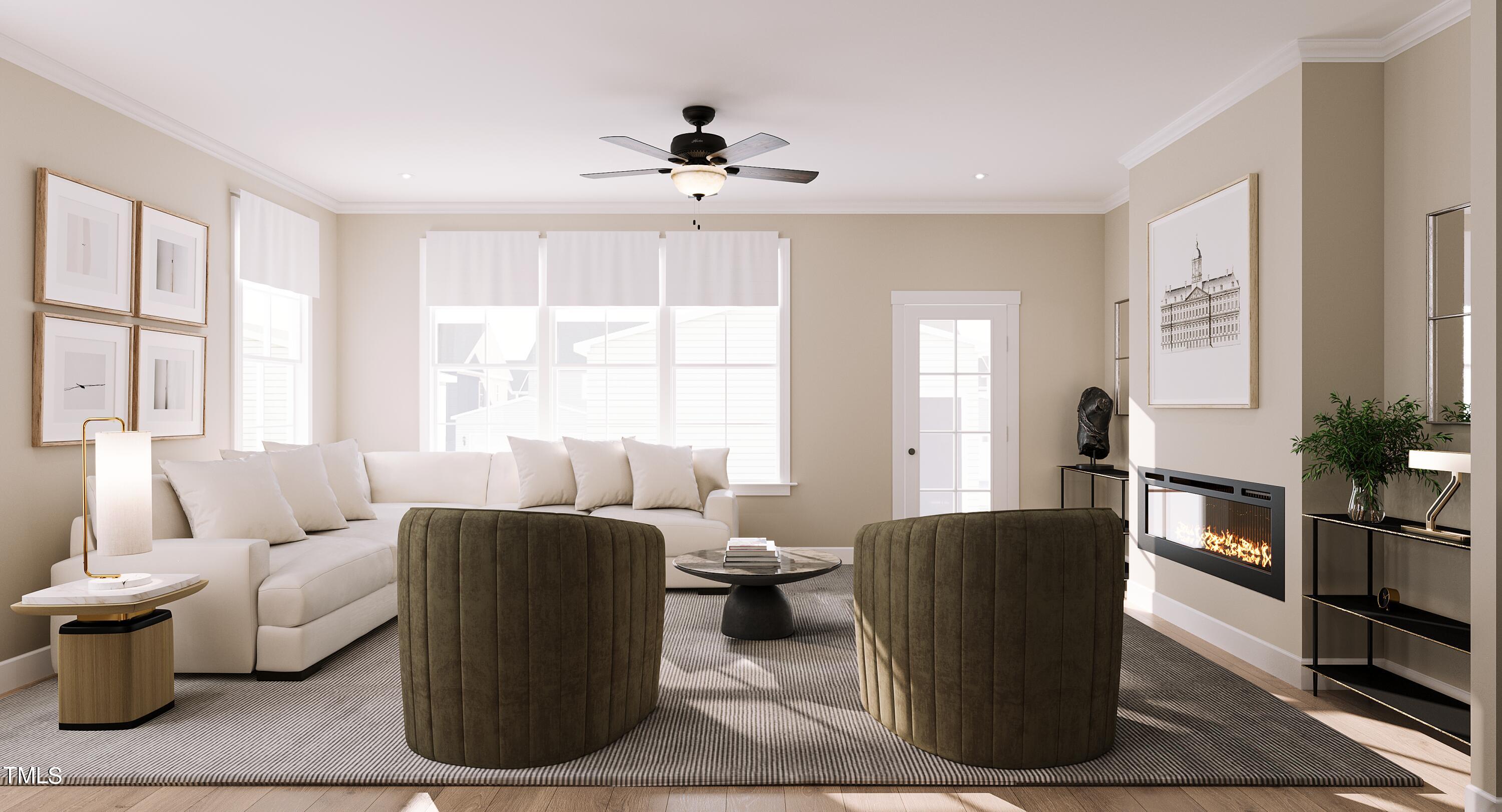 9244 Leaning Post Road, Unit 440 Wake Forest, NC 27587 - Photo 14 of 19 Eliana_GatheringRoom_Final