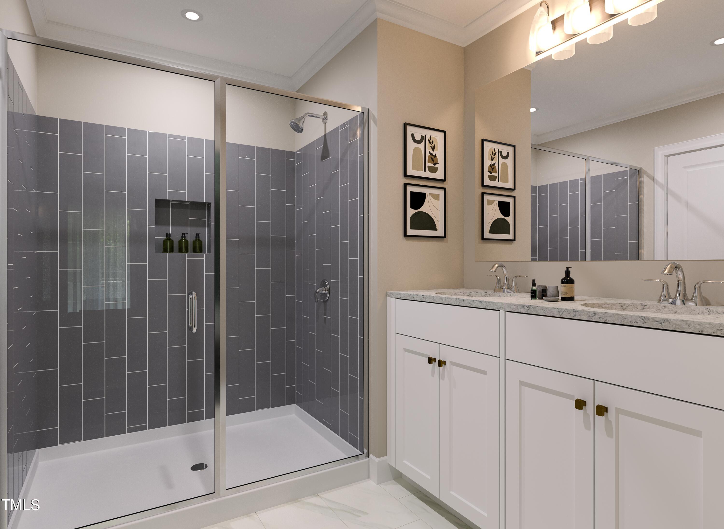 9244 Leaning Post Road, Unit 440 Wake Forest, NC 27587 - Photo 18 of 19 Eliana_Bathroom_Final