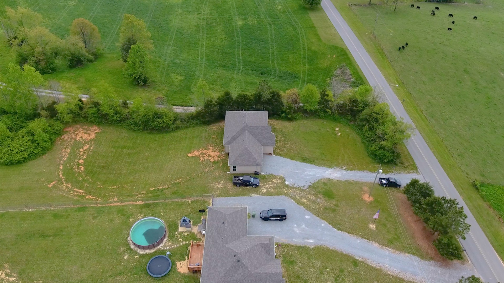 10 South Howard Fitch Road Fayetteville, TN 37334 - Photo 29 of 40 an aerial view of a residential houses with outdoor space