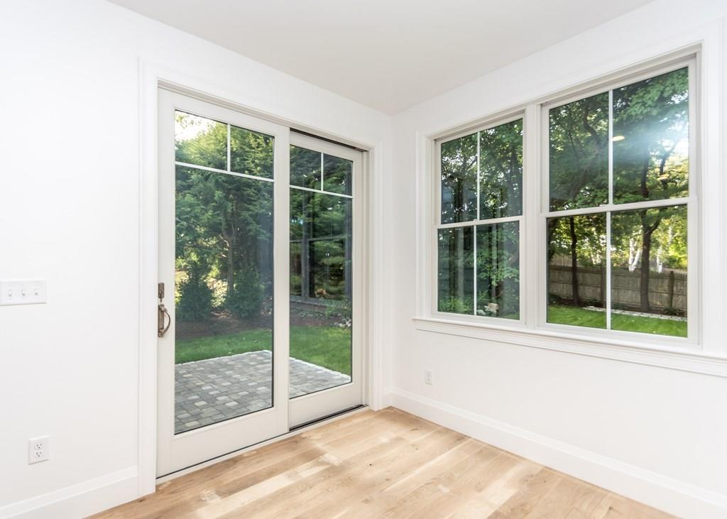56 Pershing Road Needham, MA 02494 - Photo 13 of 42 a view of empty room with front door
