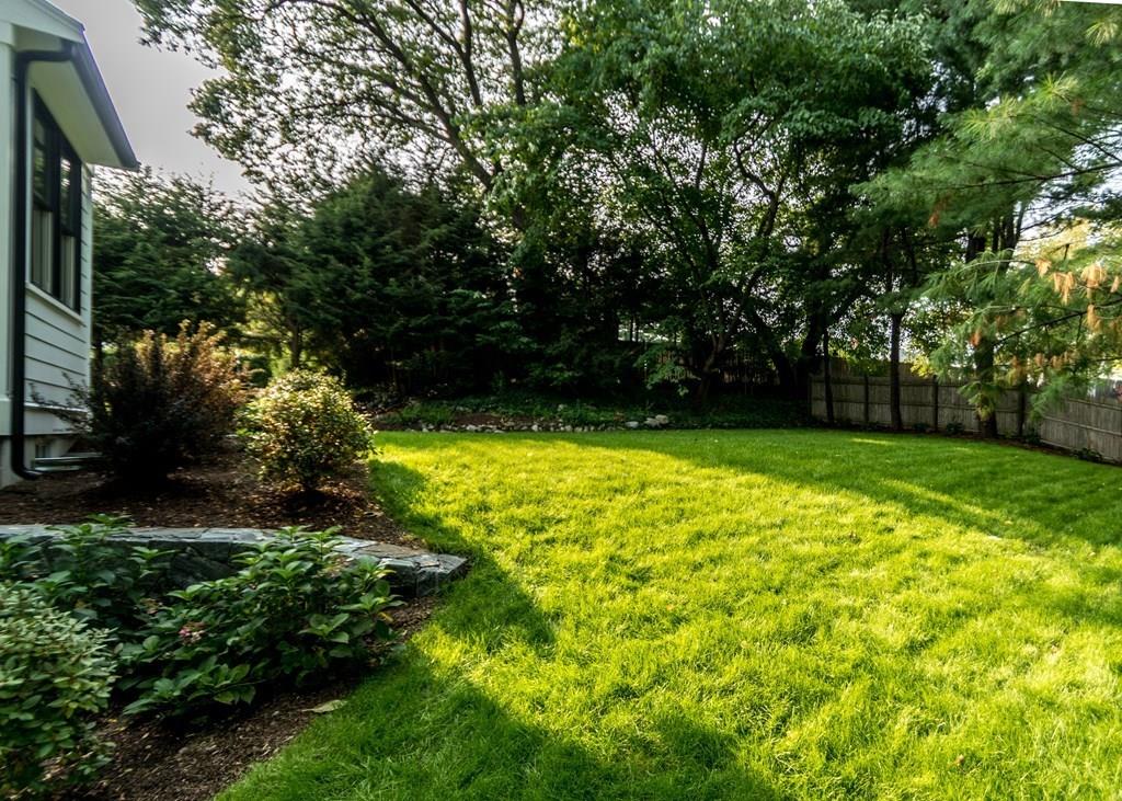 56 Pershing Road Needham, MA 02494 - Photo 41 of 42 a view of backyard with green space