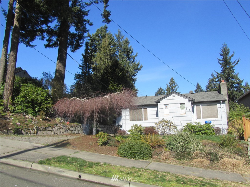 619 Ramsdell Street Fircrest, WA 98466 - Photo 2 of 12 front view of a house and a yard