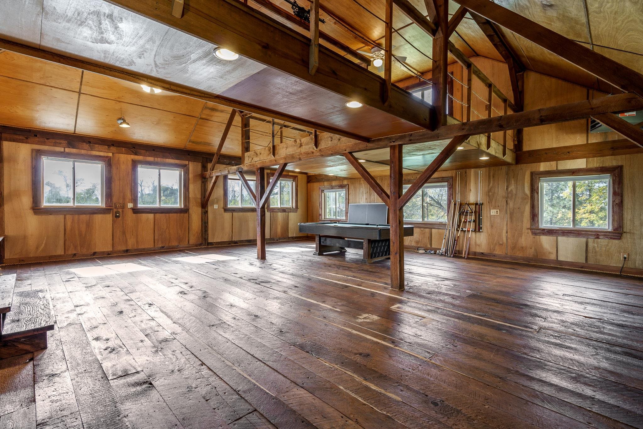 4585 South Chana Road Chana, IL 61015 - Photo 44 of 76 a view of a house with wooden floor