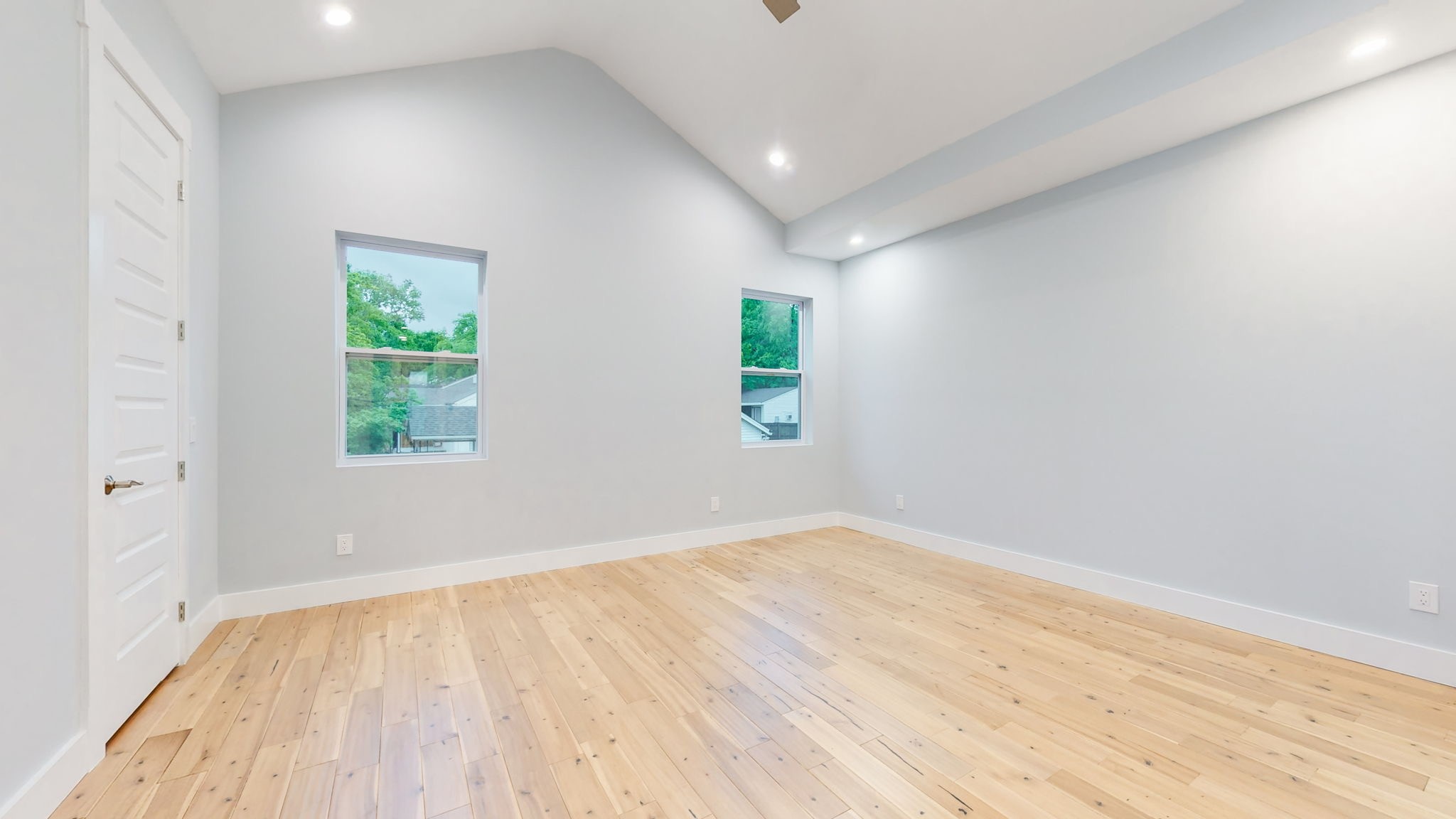 128 Ben Allen Road Nashville, TN 37207 - Photo 17 of 51 wooden floor in an empty room with a window