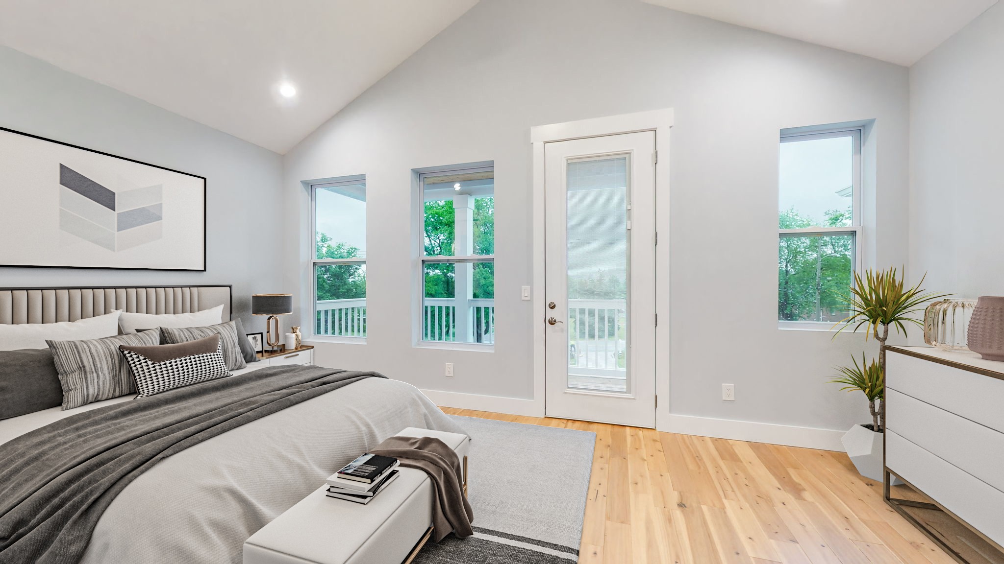 128 Ben Allen Road Nashville, TN 37207 - Photo 25 of 51 a bedroom with a bed and a window