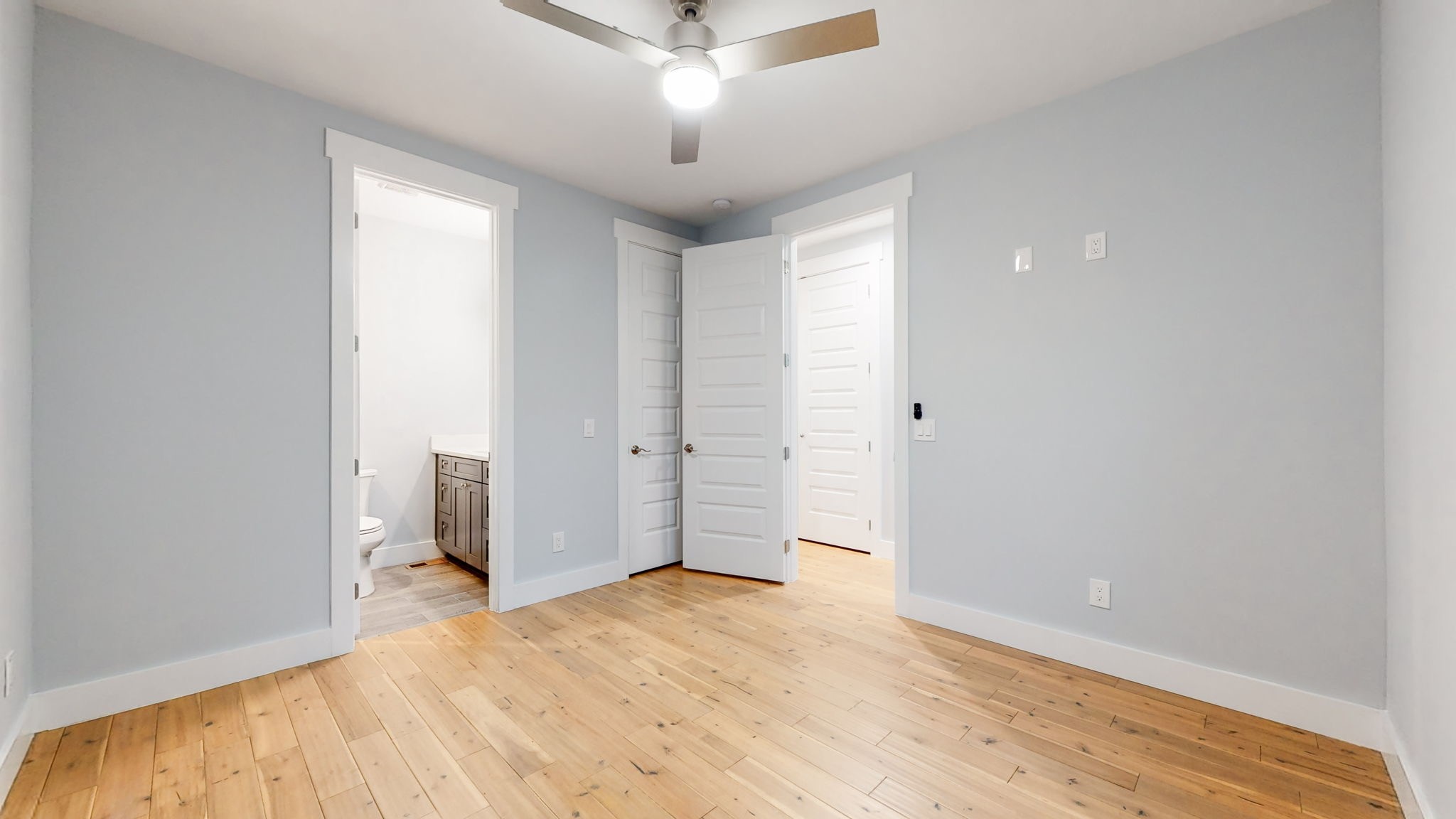 128 Ben Allen Road Nashville, TN 37207 - Photo 33 of 51 wooden floor in an empty room