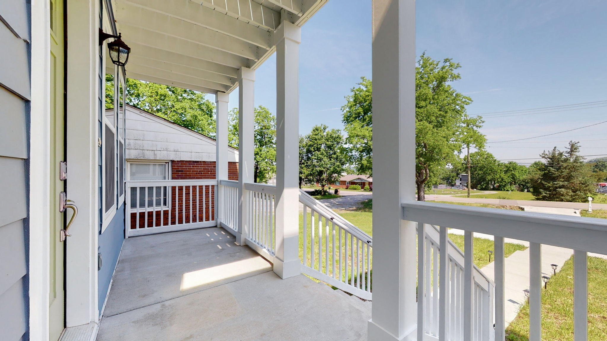 128 Ben Allen Road Nashville, TN 37207 - Photo 43 of 51 a view of porch with garden