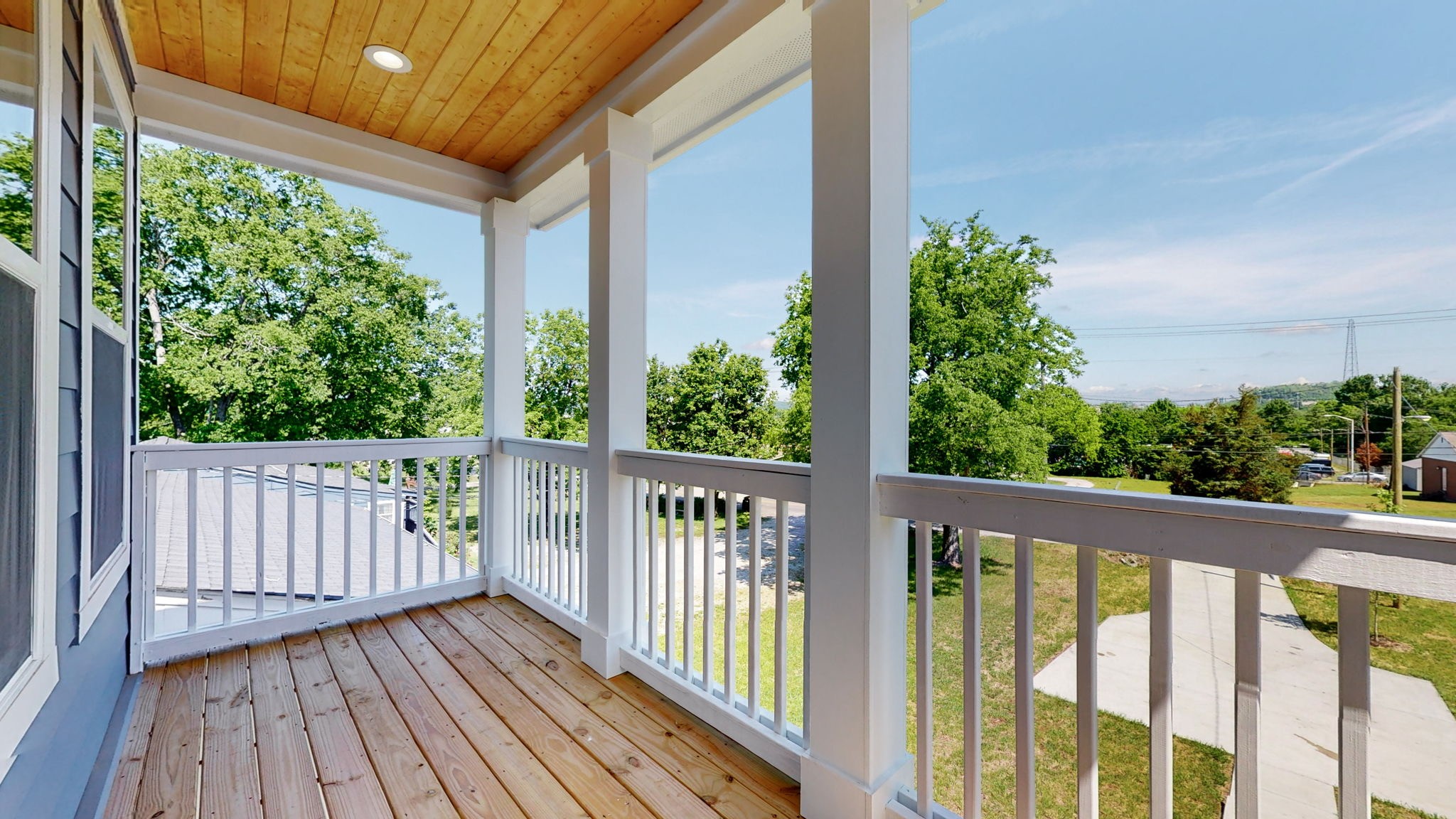 128 Ben Allen Road Nashville, TN 37207 - Photo 44 of 51 a view of a balcony with wooden floor