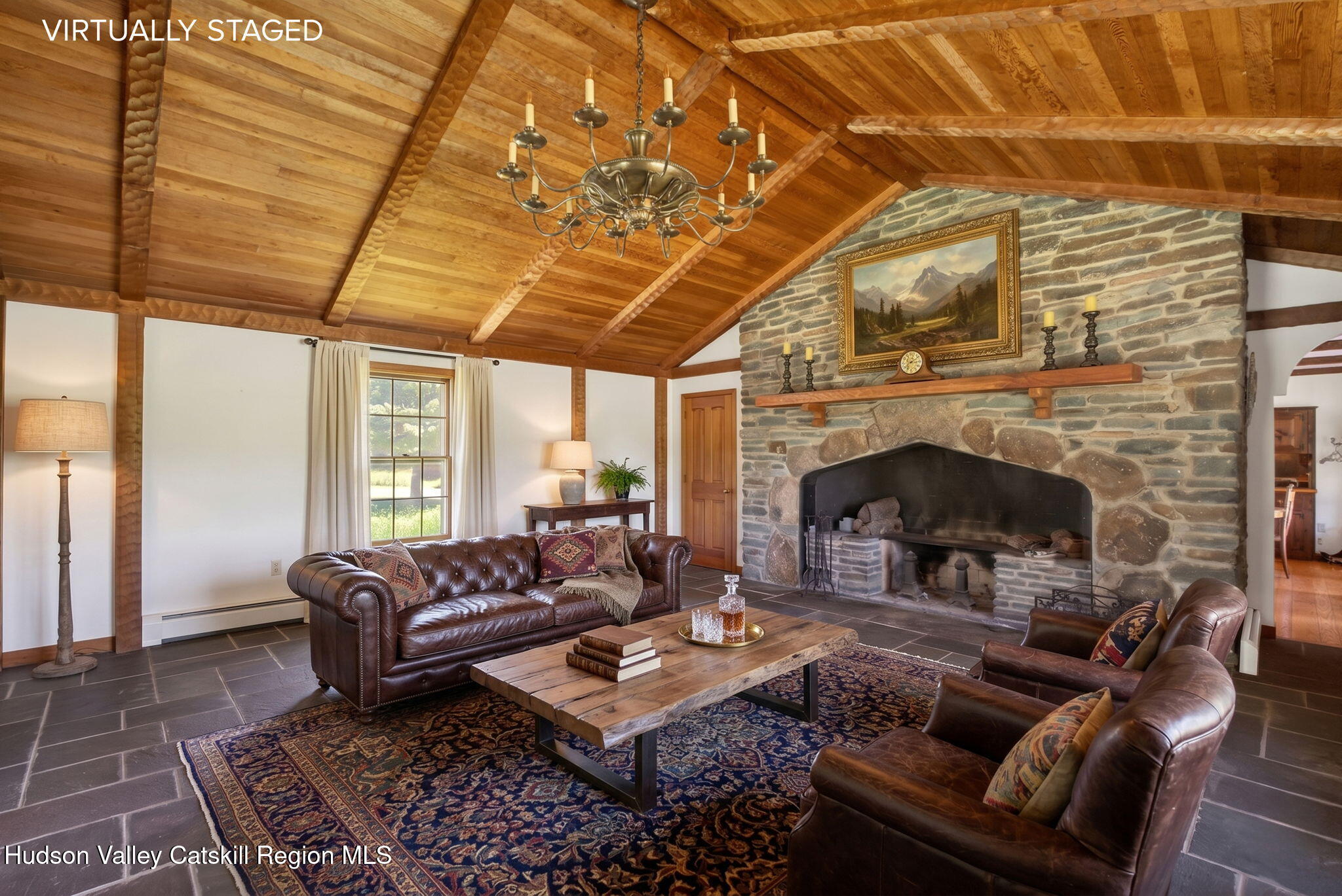 2838 Old Kings Road Catskill, NY 12414 - Photo 3 of 57 great room virtually staged
