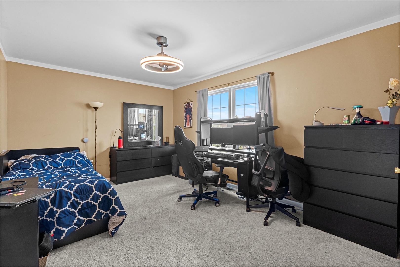 1314 Danhof Drive Bolingbrook, IL 60490 - Photo 15 of 39 a bedroom with furniture and a window