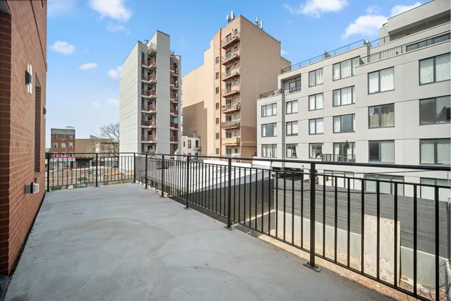 a view of an front door