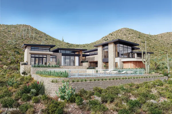 a front view of a house with balcony
