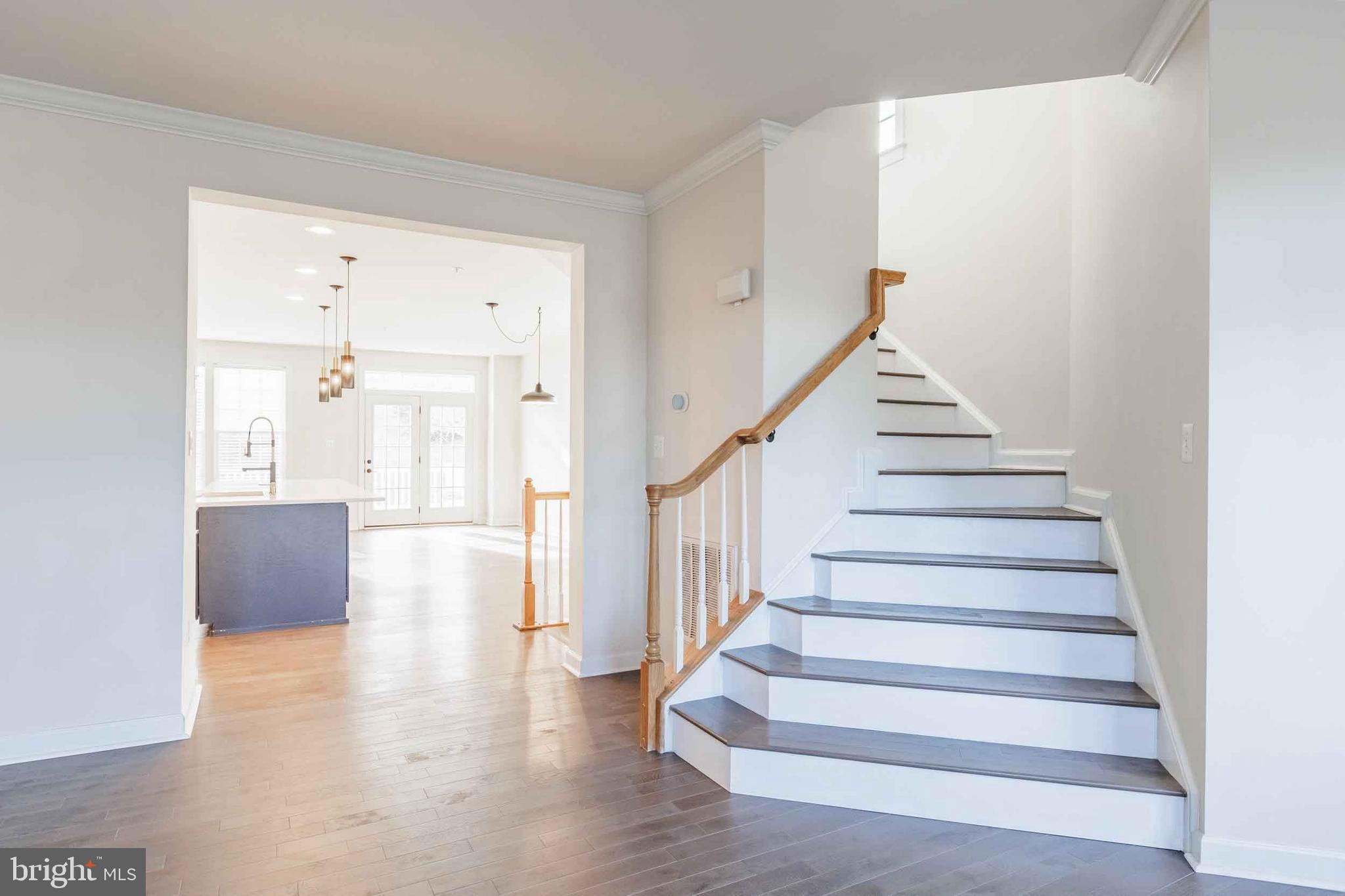 9733 Braidwood Terrace Frederick, MD 21704 - Photo 11 of 33 a view of an entryway with wooden floor
